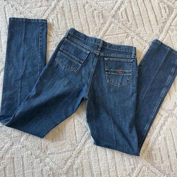 Wrangler Men’s 20X Slim Straight Denim Jeans Tall Size 31x38 - Picture 8 of 9